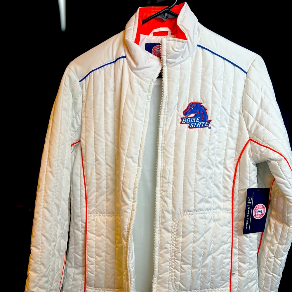 G-III Boise State Broncos Women’s Jacket by Carl Banks. Still has original tags.
